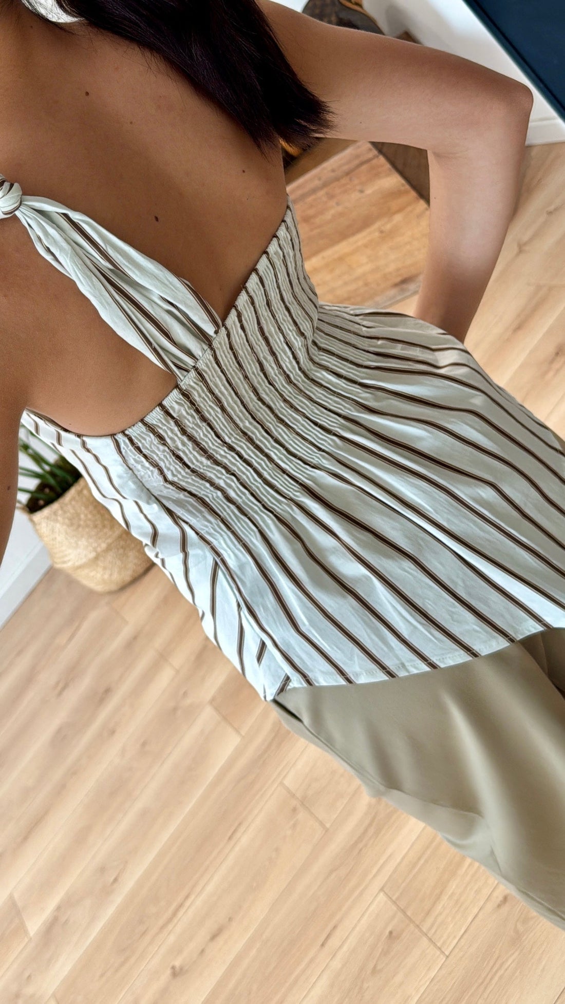 TOP ASYMÉTRIQUE BLANC