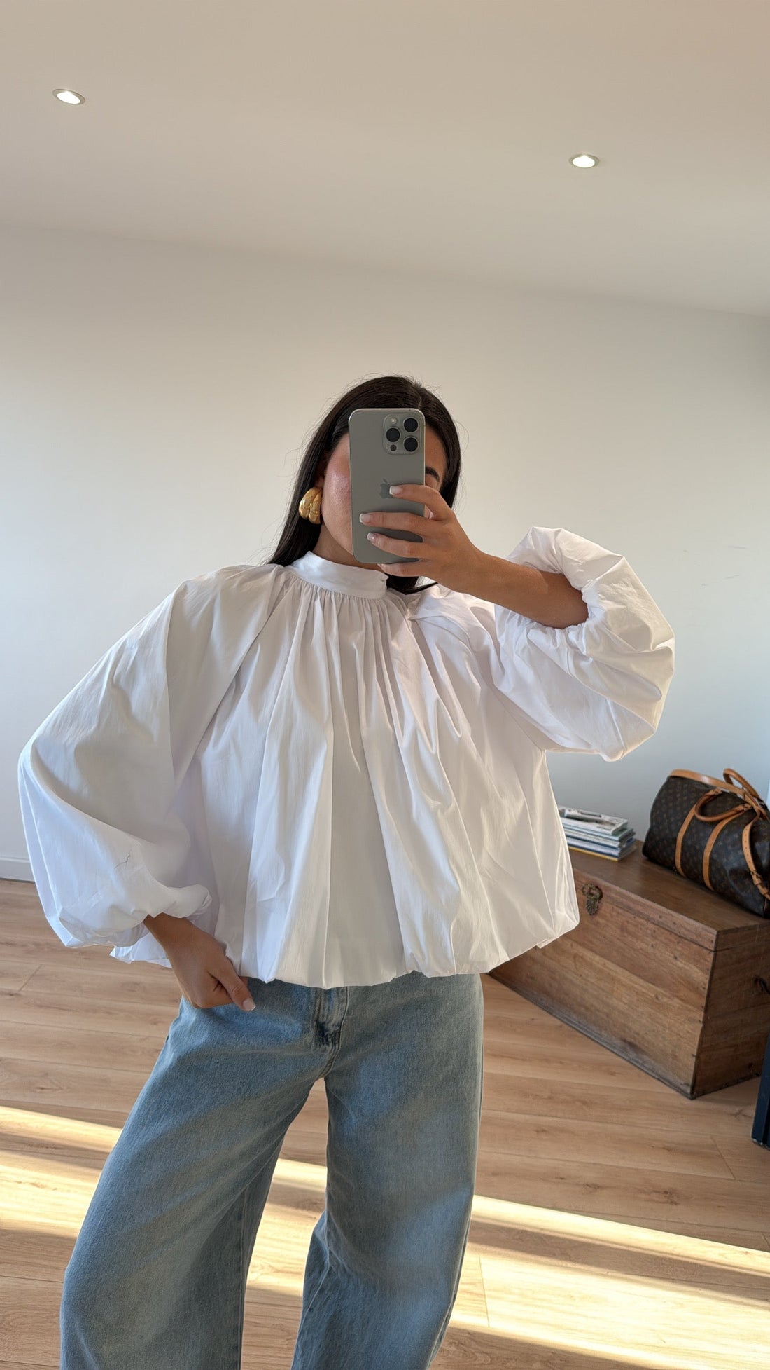 BLOUSE « CHARLES » BLANCHE