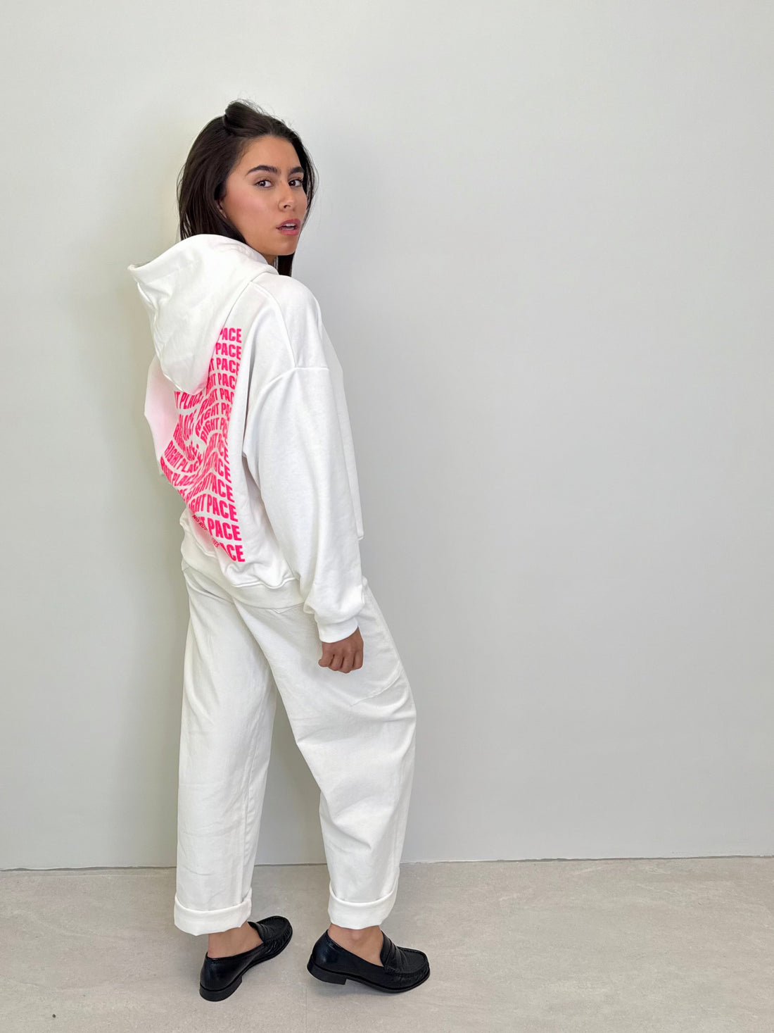 SWEAT "LINDA" BLANC