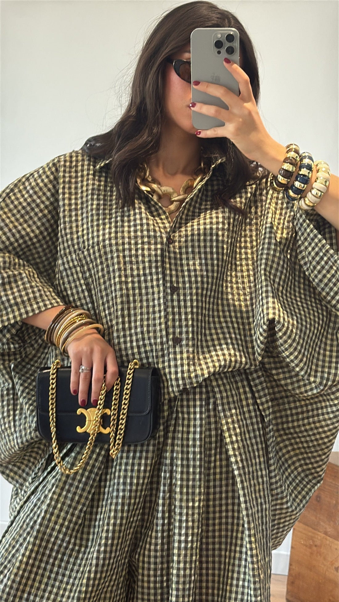 ENSEMBLE MARRON « PAOLA »