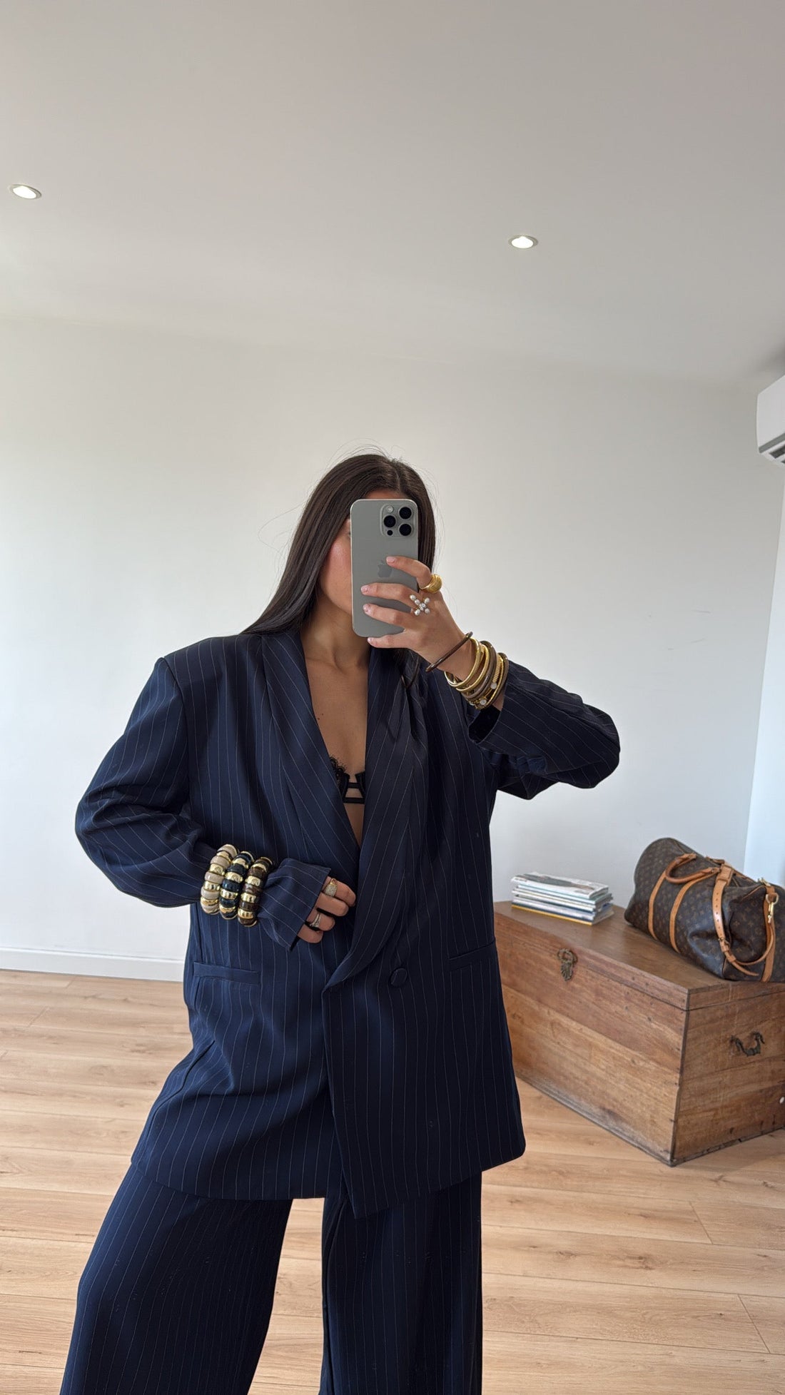 BLAZER BLEU « ANTHONY »